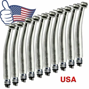 SALE! 10PCS Dental NSK Style LED E-generator High Speed Handpiece Turbine 4HOLE - Picture 1 of 11
