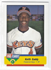 1994 Frederick Keys (Class A-Baltimore Orioles) Keith Eaddy