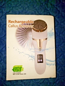 Callus Remover Rechargeable for Feet with Dander Vacuum Cleaner - Picture 1 of 2
