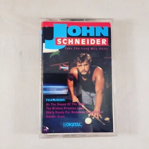 Take The Easy Way Home by John Schneider - Cassette Tape - MCAC 5789 - EX - Picture 1 of 2