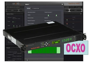 Spectracom 9483 OCXO GPS NENA ASCII NetClock NTP Network Time Server 10MHz 1PPS - Picture 1 of 22