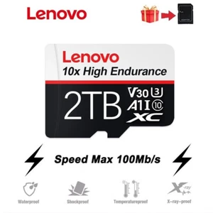 2TB Micro SDHC/SDXC Memory Card Class 10 UHS-I with Adapter – High Speed Storage - Picture 1 of 10