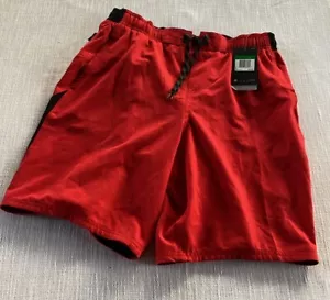 NIKE Swim Shorts Volley Shorts Large Stretch Red Large Pickleball - Picture 1 of 10