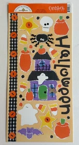 DISEÑO DOODLEBUG - 12" X 6" - PEGATINAS CARTULINA - LIL SPOOKS - HALLOWEEN - Imagen 1 de 1