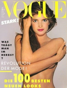 STEPHANIE SEYMOUR Roberta Chirko MONICA BELLUCCI Vogue Magazine Germany 1988 Vtg - Picture 1 of 1