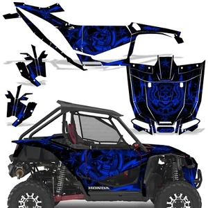 Kit de gráficos UTV calcomanía adhesiva para Honda Talon 1000X 2019-22 HAVOC BLUE - Imagen 1 de 2
