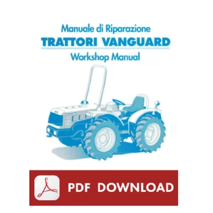 BCS VANGUARD RS MT Traktor Werkstatthandbuch Reparatur Workshop service repair - Bild 1 von 1