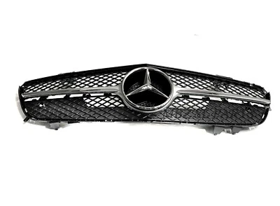 13-17 OEM Mercedes R231 SL550 SL400 SL350 Complete Front Upper Bumper Grille USA - Image 1 of 4