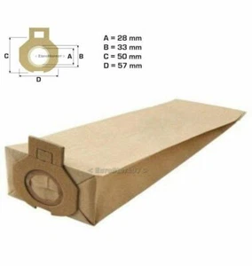 8 SACCHETTI ASPIRAPOLVERE ARIETE LINDA 2740 / 2750 / 2760 / IMETEC PIUMA IM 16 - Foto 1 di 1