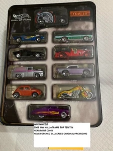 2003 HOT WHEELS HALL of FAME TIN 10 CARS ๐ฐ๐๐DAIRY DELIVERY - Picture 1 of 2