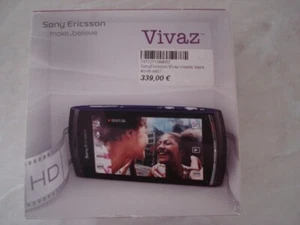 Sony Ericsson U5i VIVAZ Handy schwarz - Bild 1 von 9