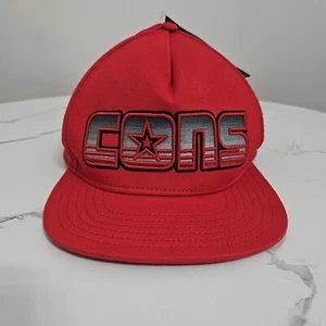 Converse Cons Red Baseball Cap - Picture 1 of 9