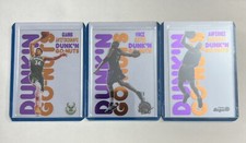 🔥 GIANNIS PENNY HARDAWAY VINCE CARTER DUNK 'N GO NUTS PROMO ACETATE CARD RARE