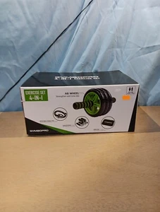 Gymbopro Vielseitiges 4-in-1 Core Fitness Übungsset mit Rollen - Bild 1 von 4