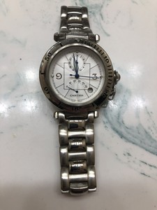 Cartier Pasha Men Round Wristwatches 