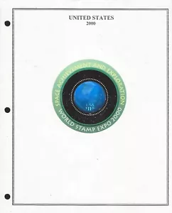 US Scott #3412 Mint LH 11.75 2000 Space Achievement & Exploration Hologram CV 40 - Picture 1 of 1
