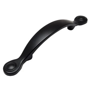 Cosmas Cabinet Hardware Flat / Matte Black Pulls - #7959FB - Picture 1 of 1