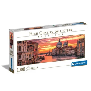 Clementoni puzzle 1000 pezzi 98x33cm Panorama Gran Canale di Venezia adulti - Foto 1 di 3