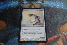 MTG - 1 x FOIL Iron Myr - Mirrodin - Played Condition