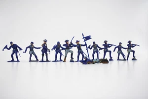 Lotto di 11 Soldatini 5th US Cavalry Cherilea 60 mm - Imagen 1 de 9