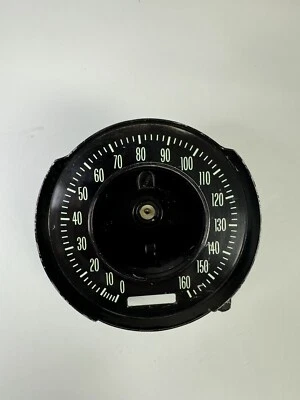 Chevrolet Corvette 1963-1964 160 MPH velocímetro carcasa marco OEM cara de fábrica Foto 1 de 4