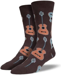 Socksmith Gitarrensocken braun Größe 10-13, 1 EA - Bild 1 von 2