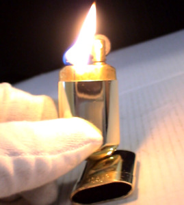 BRIQUET Ancien @ Poilu deLuxe BRASS N° 5 @ Vintage LIGHTER Feuerzeug Accendino