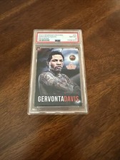 2023 SEIDMAN’S BOXING PROGRAM GERVONTA “TANK” DAVIS RC ROOKIE CARD PSA 8 POP 7