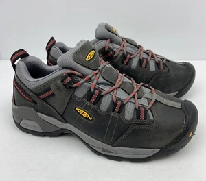 KEEN 1021315D Men's 9.5D Detroit XT WaterResist Steel Toe SAFETY SHOE SteelGrey - Picture 1 of 13