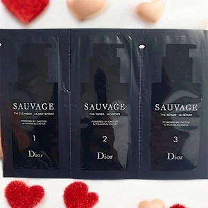 CHRISTIAN DIOR SAUVAGE REINIGER, TONER & SERUM REISEPAKET - Bild 1 von 1