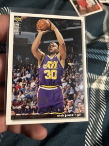 1995 Upper Deck Collector's Choice Basketball #129 Blue Edwards