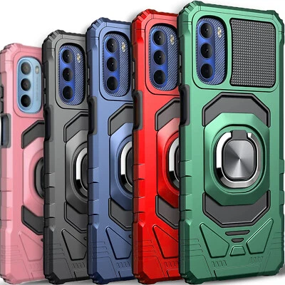 For Motorola Moto G 5G 2023 2022 Case Phone Cover Shockproof + Tempered Glass