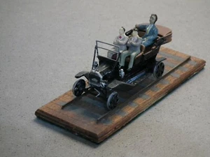 O Scale 1910 T Ford Rail Car Wiseman , Assembled Kit - Picture 1 of 3
