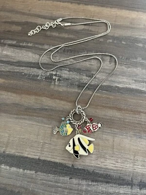 Collar Tropical Largo Brighton Sea Frolic Fish Foto 1 de 4