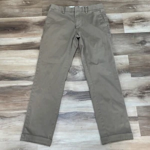 Banana Republic Pants Mens 33 x 32 Aiden Chino Straight Khaki - Picture 1 of 9