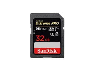SanDisk Extreme PRO 32GB 633x - SDHC UHS-I Card - SDSDXP-032G-A46 - Picture 1 of 1