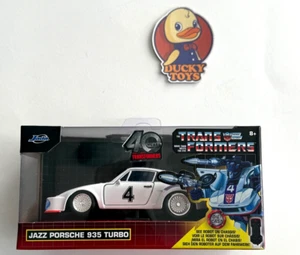Transformers G1 Jazz 1976 Porsche 935 1:32 Scale Diecast Vehicle New - Picture 1 of 3