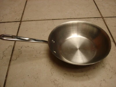 EMERIL HEAVY WGT. 18/10 STAINLESS 8" OPEN SKILLET W/COPPER CORE S/S BOTTOM EUC - Image 1 of 4