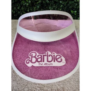 Cappello promozionale regolabile Barbie ufficiale l'album visiera rosa bianco ragazze bambini raro - Foto 1 di 8
