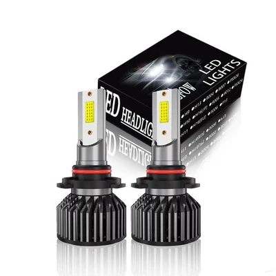 Faros delanteros 9006 LED bombillas para Cadillac DeVille sedán 4 puertas 4,6 L 1990-2005 Foto 1 de 4