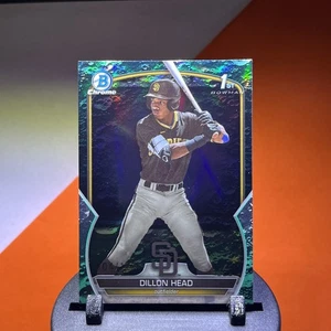 Cabeza Dillon cromada Bowman Draft 2023 #BDC-7 refractor de cráter lunar acuático 004/125 - Imagen 1 de 2
