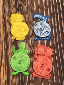 Vintage Kellogg’s Cereal Secret Decoder Lot Set Of 4 - Picture 1 of 2