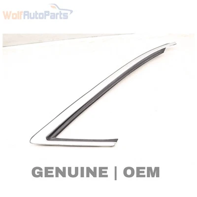 AUDI A8 QUATTRO 1997-2002 - Cuarto trasero derecho ventana cristal moldura Foto 1 de 4