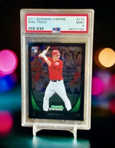 Mike Trout RC 2011 Bowman Chrome #175 PSA 9 MINT Rookie - Bild 1 von 2