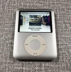 New Apple iPod Nano 3rd Generation 4GB 8GB Sliver New Battery MP3 Player - Picture 1 of 14