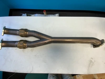 Conjunto de tubulação Nissan GTR R35 Y aftermarket escape de tubulação média - Imagem 1 de 3