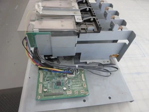 Roland Versacamm VP-540 Complete Ink Cartridge Dock Station Assembly USED - Picture 1 of 4