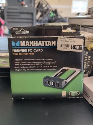 FireWire PC Card - 3 External Ports 516235 - Image 1 of 2