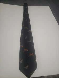 Bert Pulitzer For Woody's Necktie Pheasants 53" - Picture 1 of 4