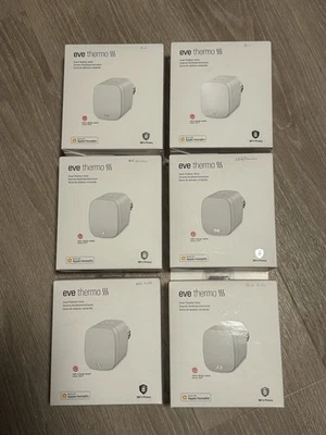 Eve Thermo smarte Heizkörperthermostate, Weiß, 6 Stück   - Bild 1 von 4